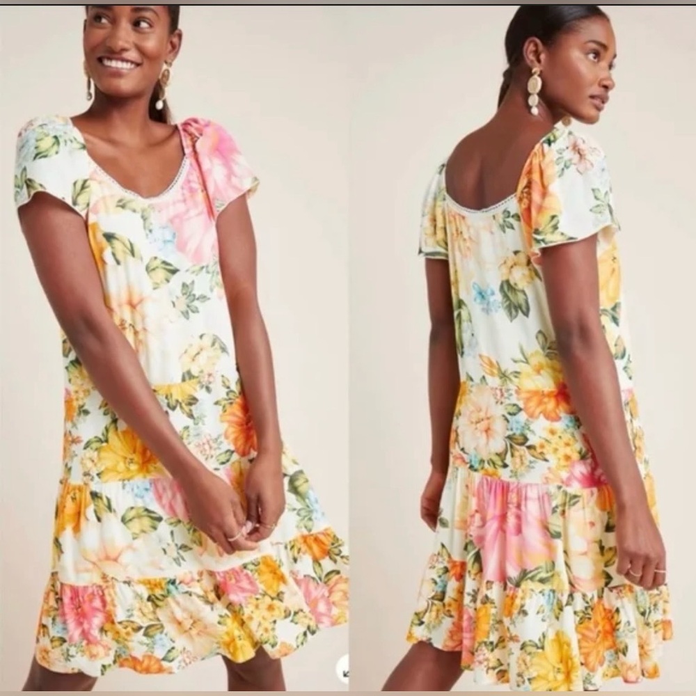 FARM Rio Floral Midi Dress in Multicolor